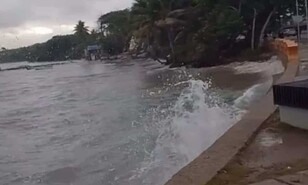 Defensa Civil alerta sobre fuerte oleaje en Puerto Plata