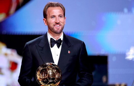 Harry Kane se corona con el Bal&oacute;n de Oro
