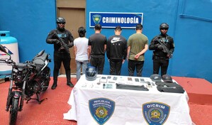 Polic&iacute;a arresta a cuatro colombianos acusados de robo a mano armada en Piantini