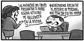 Caricatura de Noticiero Poteleche 27 octubre 2026