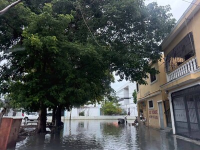 Defensa Civil reporta crecida del río Soco e inundaciones urbanas