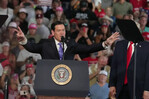 Marco Rubio hace inusual aparici&oacute;n junto a Trump en un mitin electoral en Texas