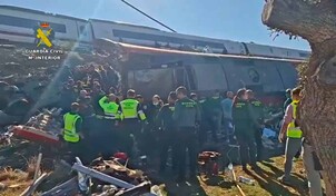 Espa&ntilde;a registra su segundo gran accidente ferroviario en nueve meses: al menos 64 muertos en Toledo