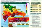 &iquest;D&oacute;nde ha llovido m&aacute;s en el Gran Santo Domingo? El mapa de Indomet muestra las zonas con mayores acumulados