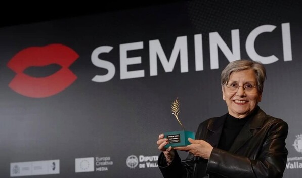 Valeria Sarmiento recibe la Espiga de Honor en la Seminci por su trayectoria en el cine