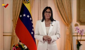 Delcy Rodr&iacute;guez promete que habr&aacute; elecciones en Venezuela
