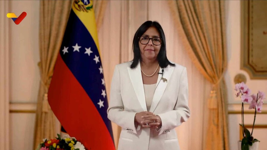 Delcy Rodr&iacute;guez promete que habr&aacute; elecciones en Venezuela