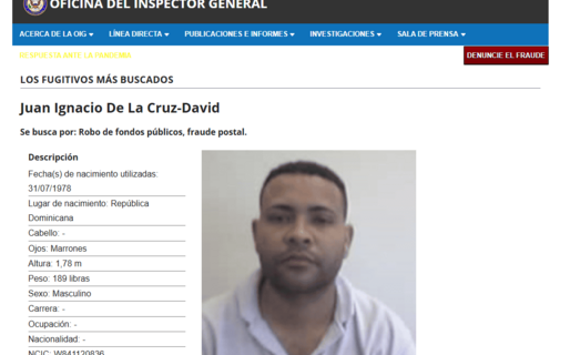 Buscan a dominicano por presunto fraude de m&aacute;s de 133,000 d&oacute;lares en ayudas por desempleo en PR