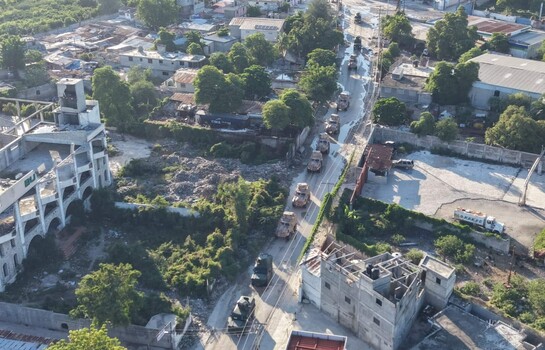 El Salvador despliega m&aacute;s de 2,000 militares en Hait&iacute;