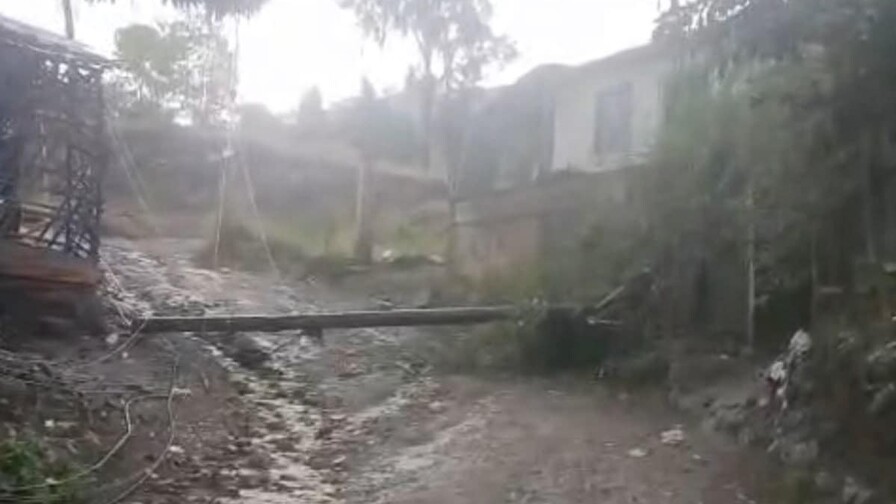 Lluvias provocan aislamiento de comunidades y p&eacute;rdidas en la agricultura de Tireo