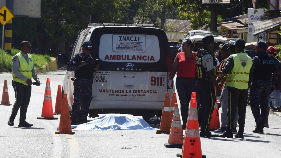 Muere motorista en accidente de tránsito en Puerto Plata Muere motorista en accidente de tránsito en Puerto Plata