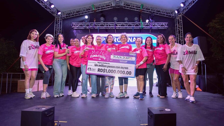 Zumbat&oacute;n Carrefour 2026 recauda un mill&oacute;n a beneficio de Mujeres Solidarias