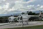 Siete helic&oacute;pteros, incluidos dos Black Hawk, hicieron escala en Jiman&iacute; rumbo a Hait&iacute;