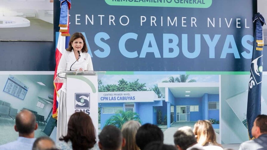 El Gobierno entrega remozado Centro de Primer Nivel Las Cabuyas en La Vega El Gobierno entrega remozado Centro de Primer Nivel Las Cabuyas en La Vega