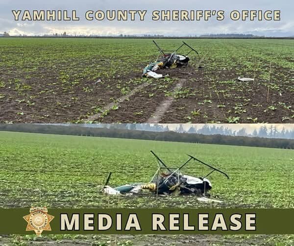 Tres personas mueren al chocar dos helic&oacute;pteros en Oreg&oacute;n