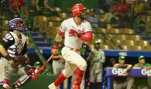 El Escogido blanquea a las Estrellas con jonr&oacute;n de Marmolejos y extiende a seis su racha victoriosa