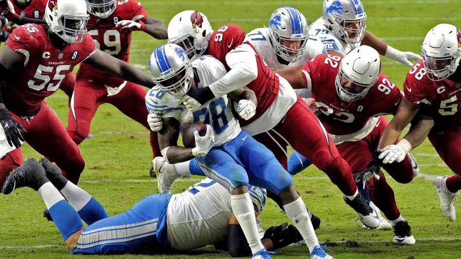 Lions vencen a Cardinals y frenan racha de 11 derrotas