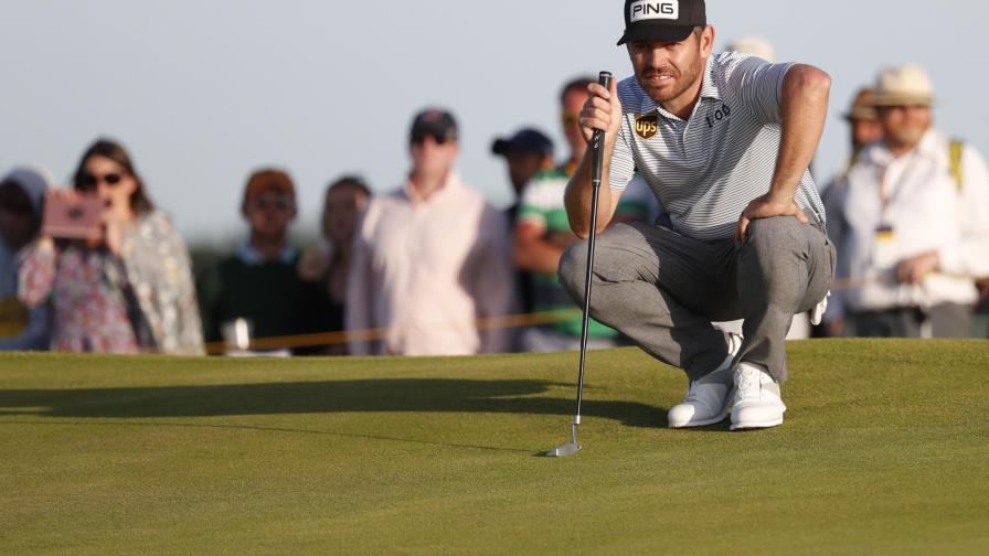 Oosthuizen lidera el Abierto Británico por un golpe
