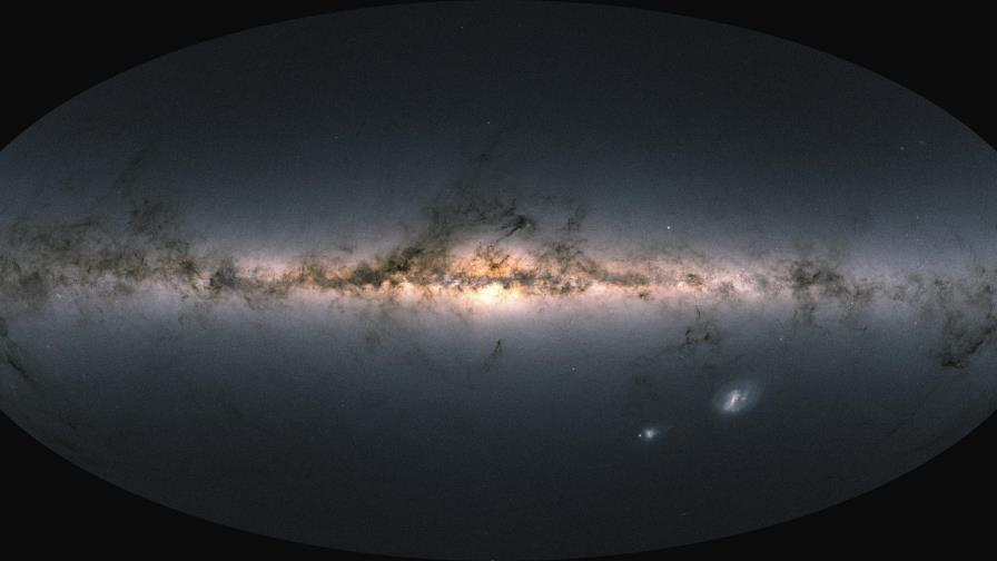 Gaia entrega su tercer mapa, de más de 1,800 millones de estrellas en nuestra galaxia