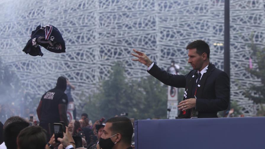 Messi dice que está muy feliz desde su llegada al PSG