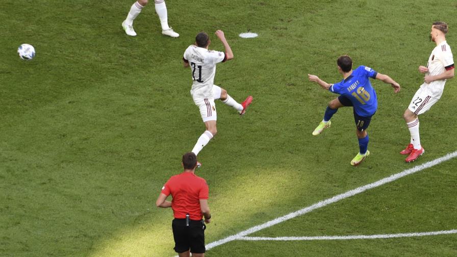 Italia vence 2-1 a Bélgica por 3er lugar de Liga de Naciones