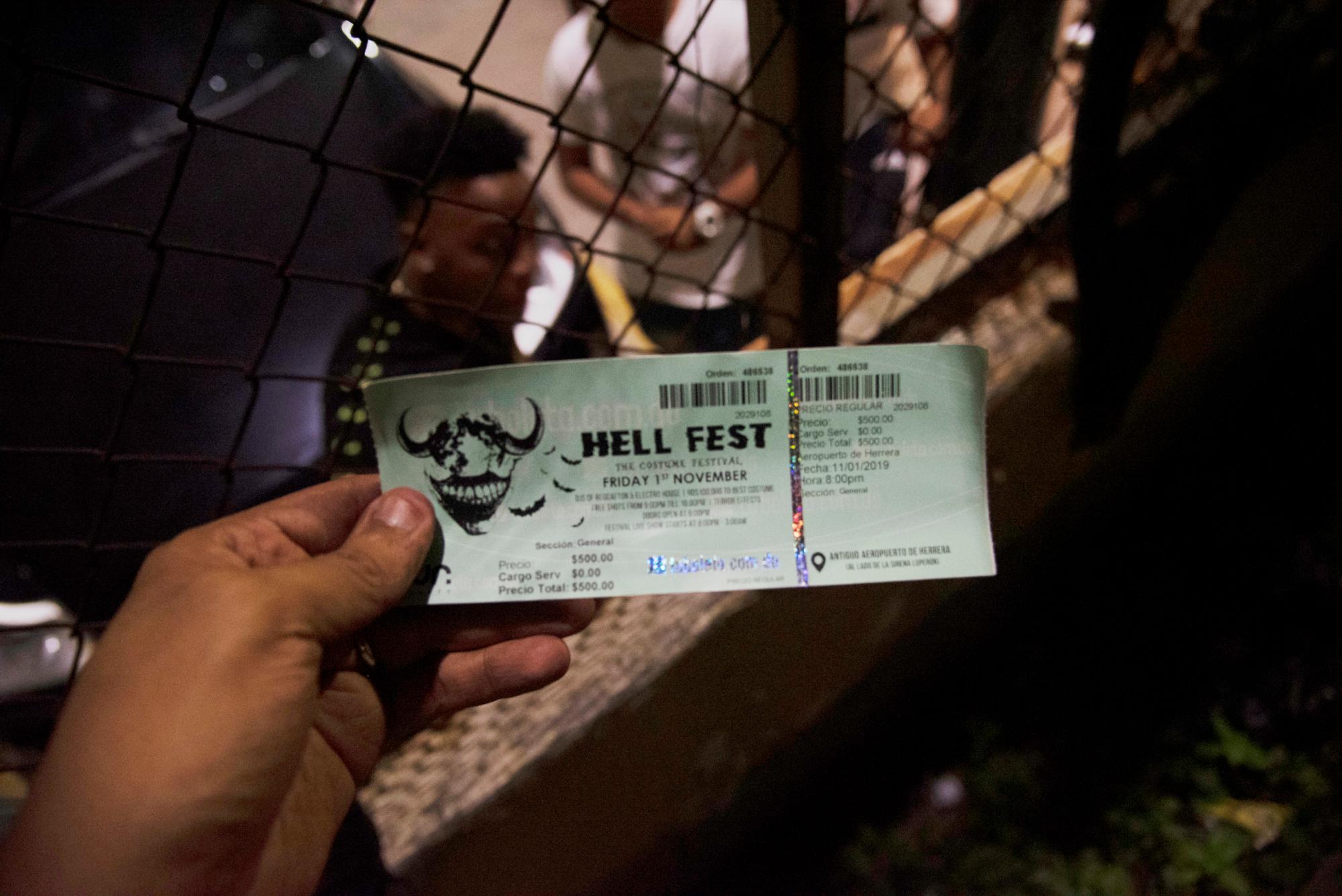 Las autoridades cancelaron la noche de este viernes 01 de noviembre el concierto Hell Fest que estaba pautado a celebrarse en los terrenos del antiguo aeropuerto de Herrera.