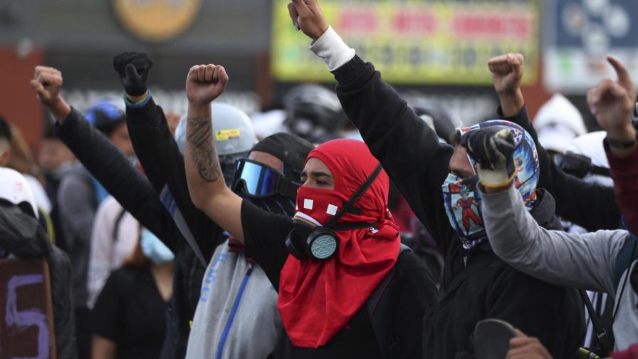 Derechos humanos: Van 42 muertos por protestas en Colombia