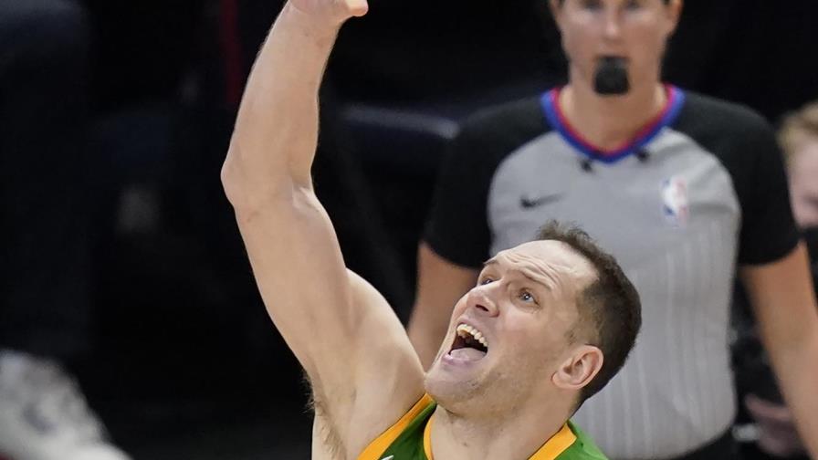 Bogdanovic logra 48 puntos y Jazz se impone a Nuggets