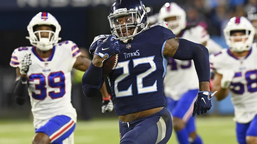 Titans detienen a Allen y vencen a los Bills 34-31 Titans detienen a Allen y vencen a los Bills 34-31