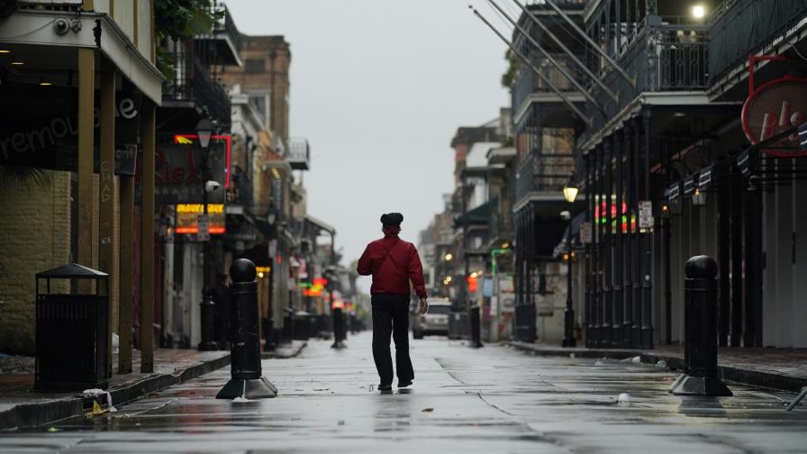 Huracán Ida causa apagones en todo Nueva Orleans Huracán Ida causa apagones en todo Nueva Orleans