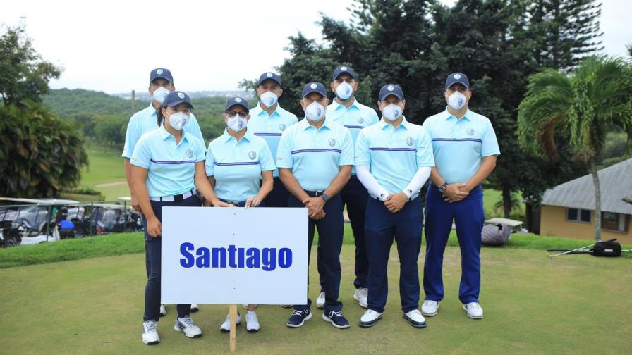 Santiago se coronó en el torneo de golf de las asociaciones, organizado por Fedogolf