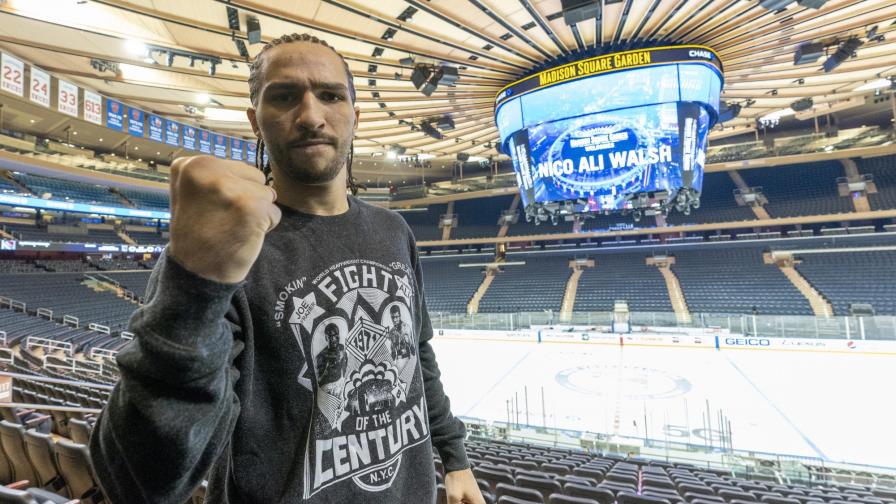 Nieto de Muhammad Ali pelea en el Madison Square Garden