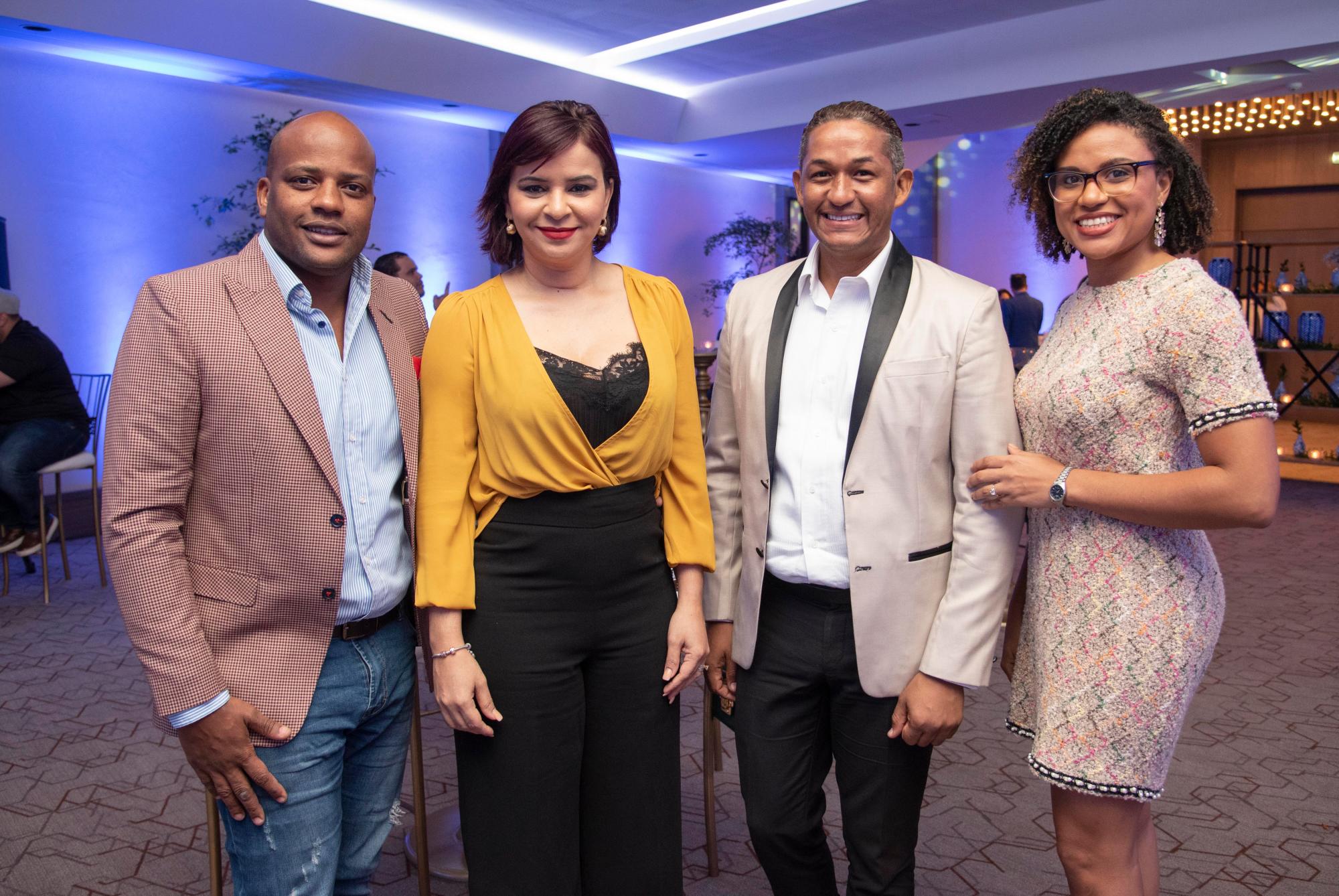 Vladimir Jiménez, Melkis Díaz, Felipe de León y Raysa Rojas.