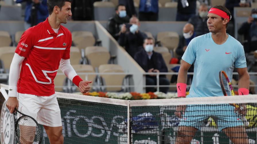 Djokovic, Nadal y Federer en misma mitad para Roland Garros