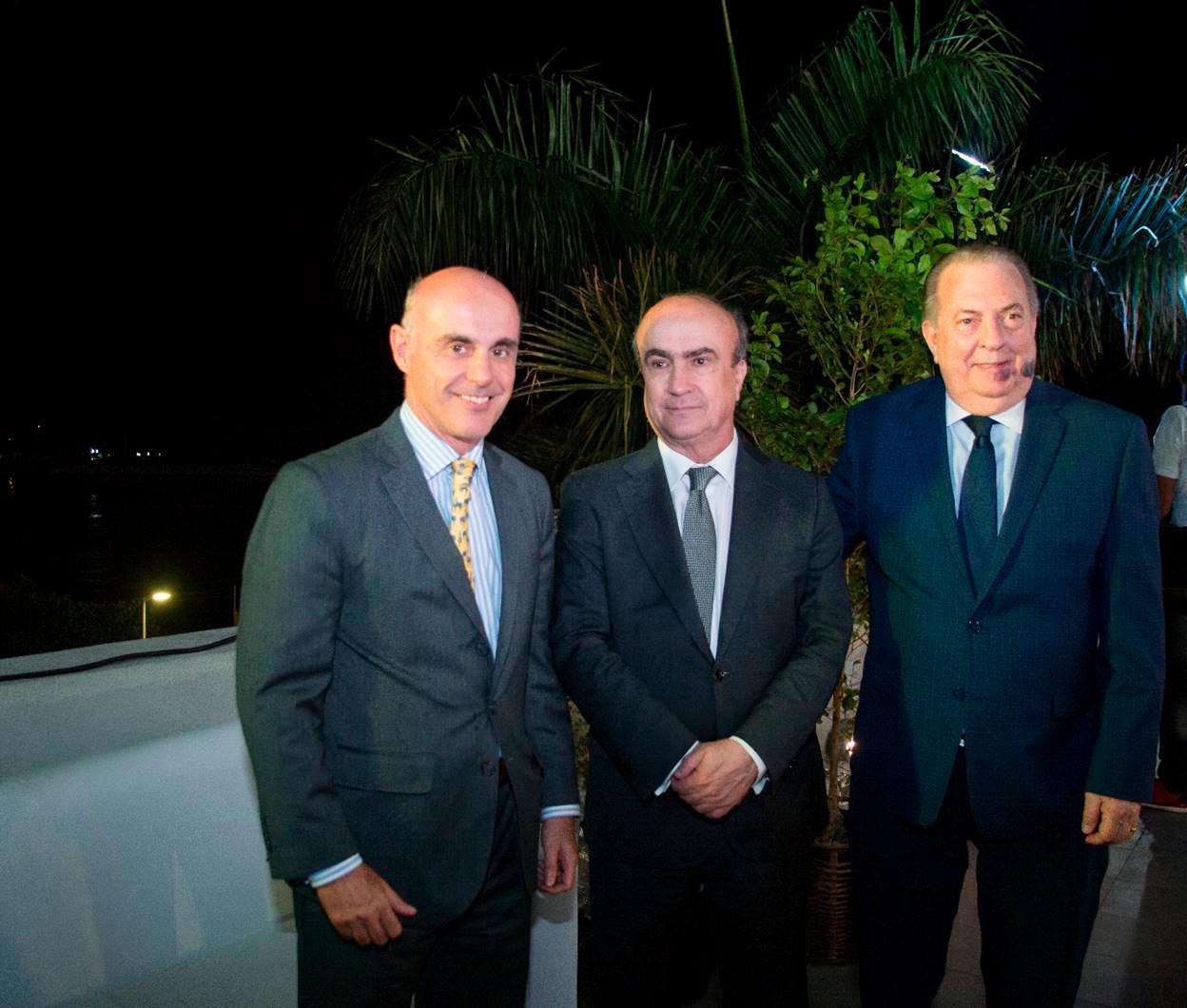 Alejandro Capellan, Mariano Jabonero y Eduardo Selman.