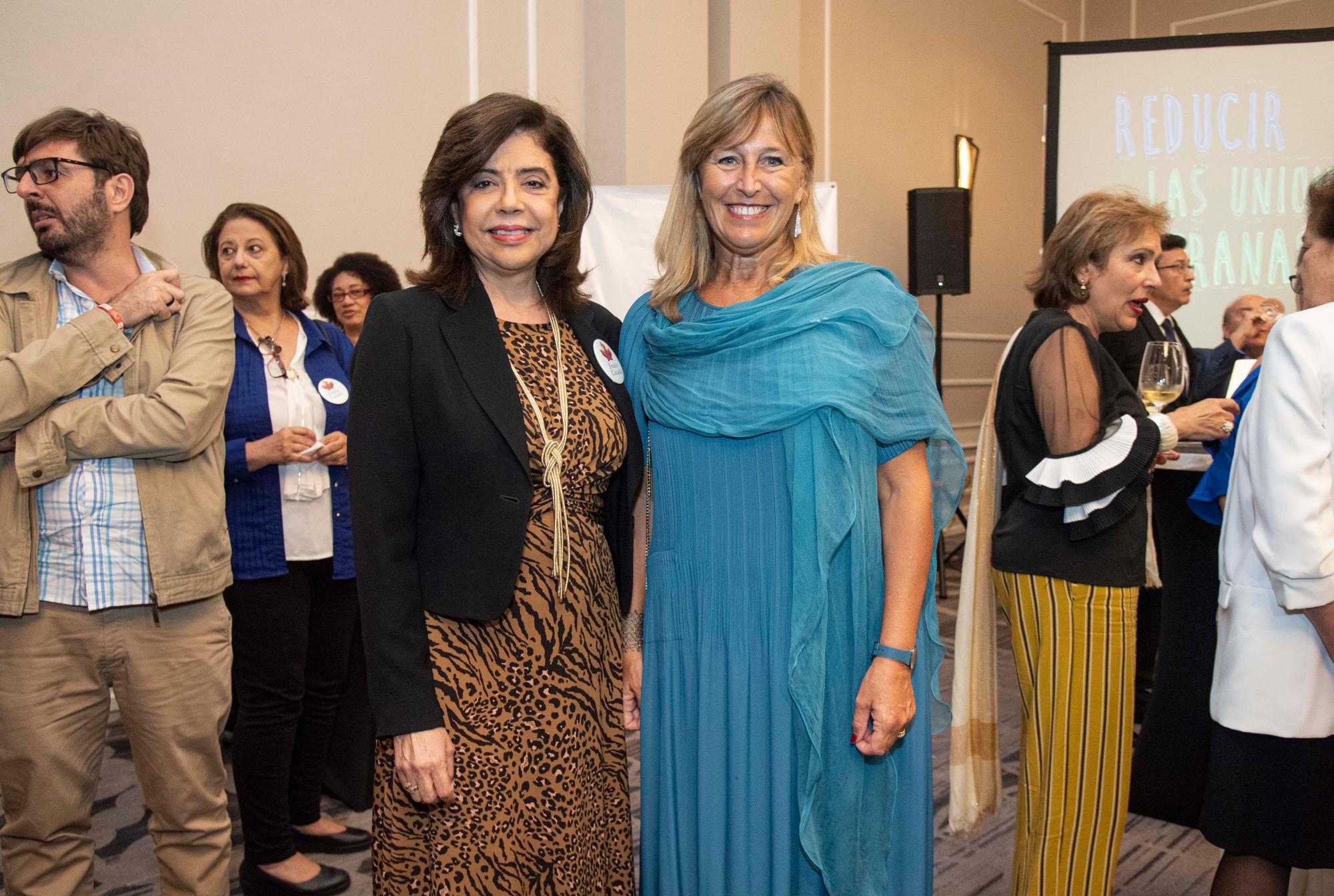 América Belazques y Adriana Grippa.