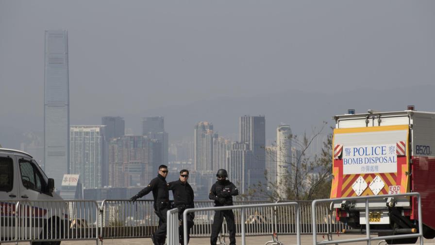 Policía de Hong Kong alerta sobre explosivos caseros