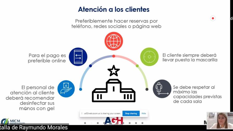 MICM y AGH orientan a dueños de restaurantes sobre protocolos de reapertura ante COVID-19