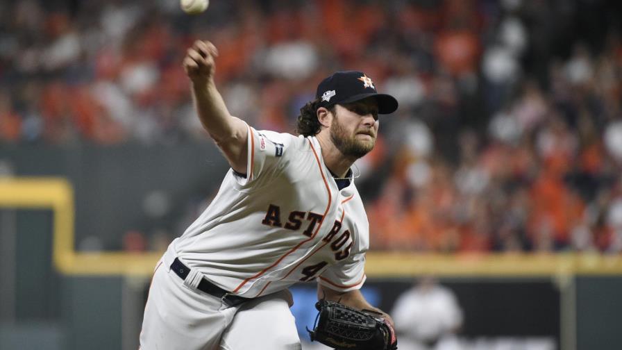 Cole poncha a 15; Astros amplían ventaja sobre Rays