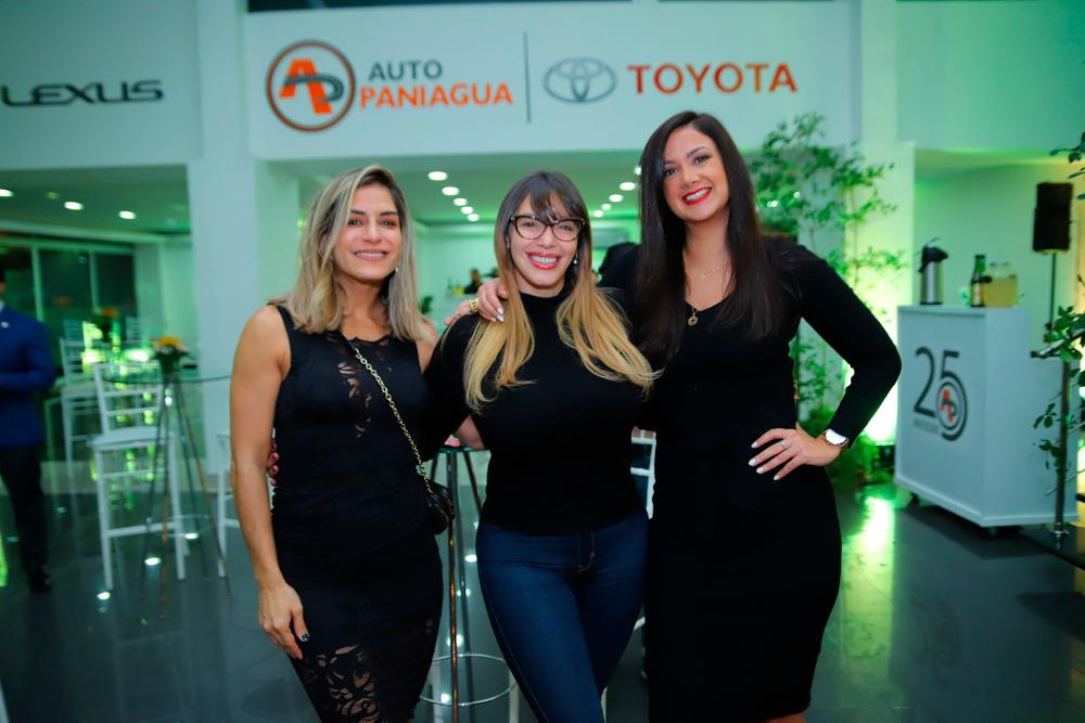 Heidy Paniagua, Honey Estrella y Larimar Fiallo