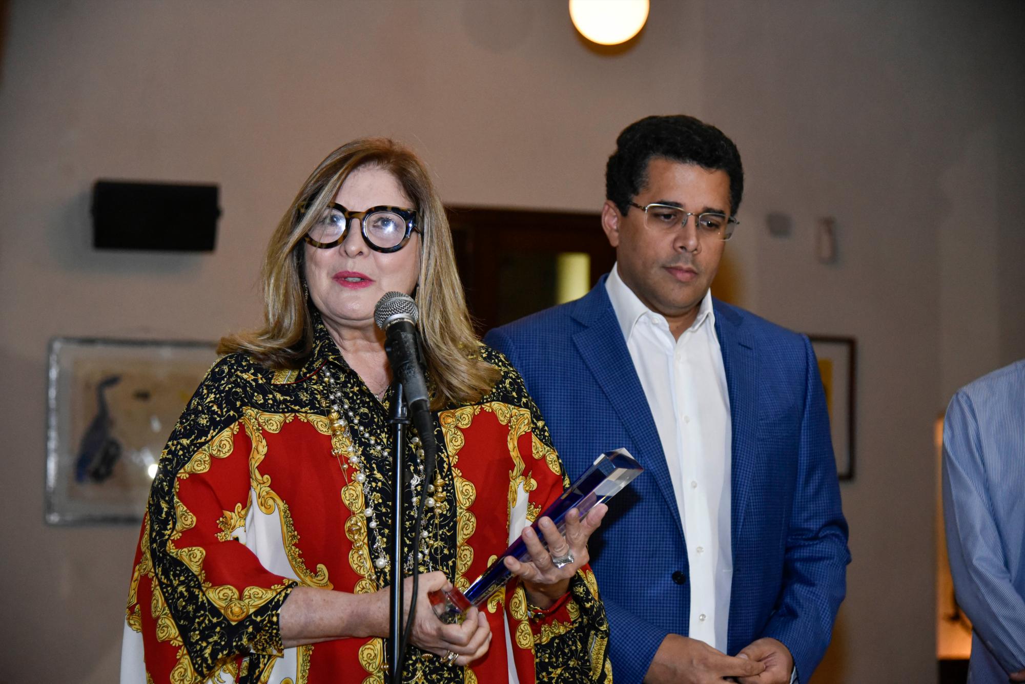 Mirka Morales y David Collado.