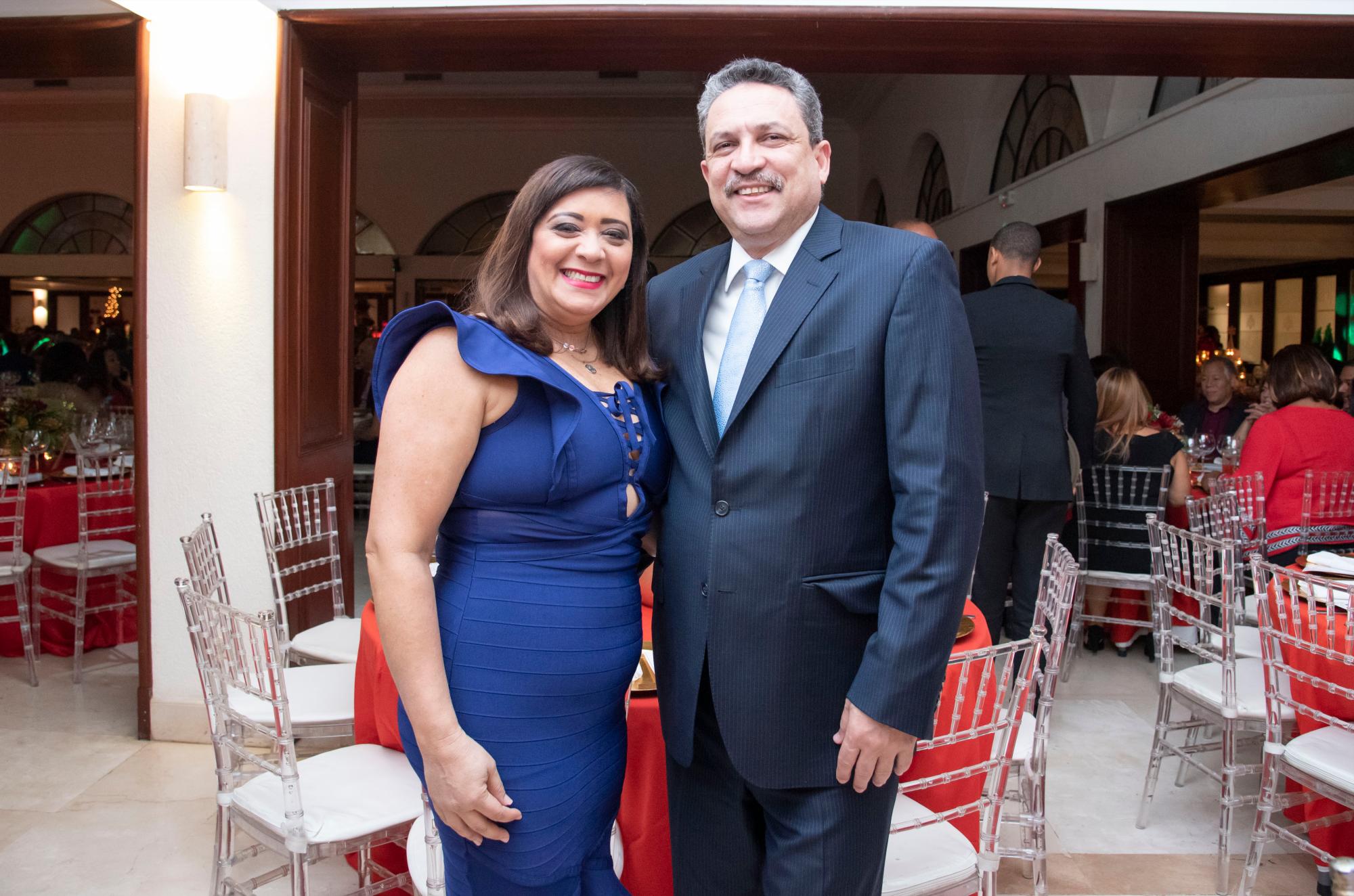Sandra Abimader y Cesar Prieto.