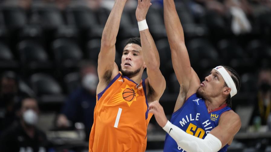 Suns empañan celebración de Jokic, vencen a Nuggets 116-102 Suns empañan celebración de Jokic, vencen a Nuggets 116-102