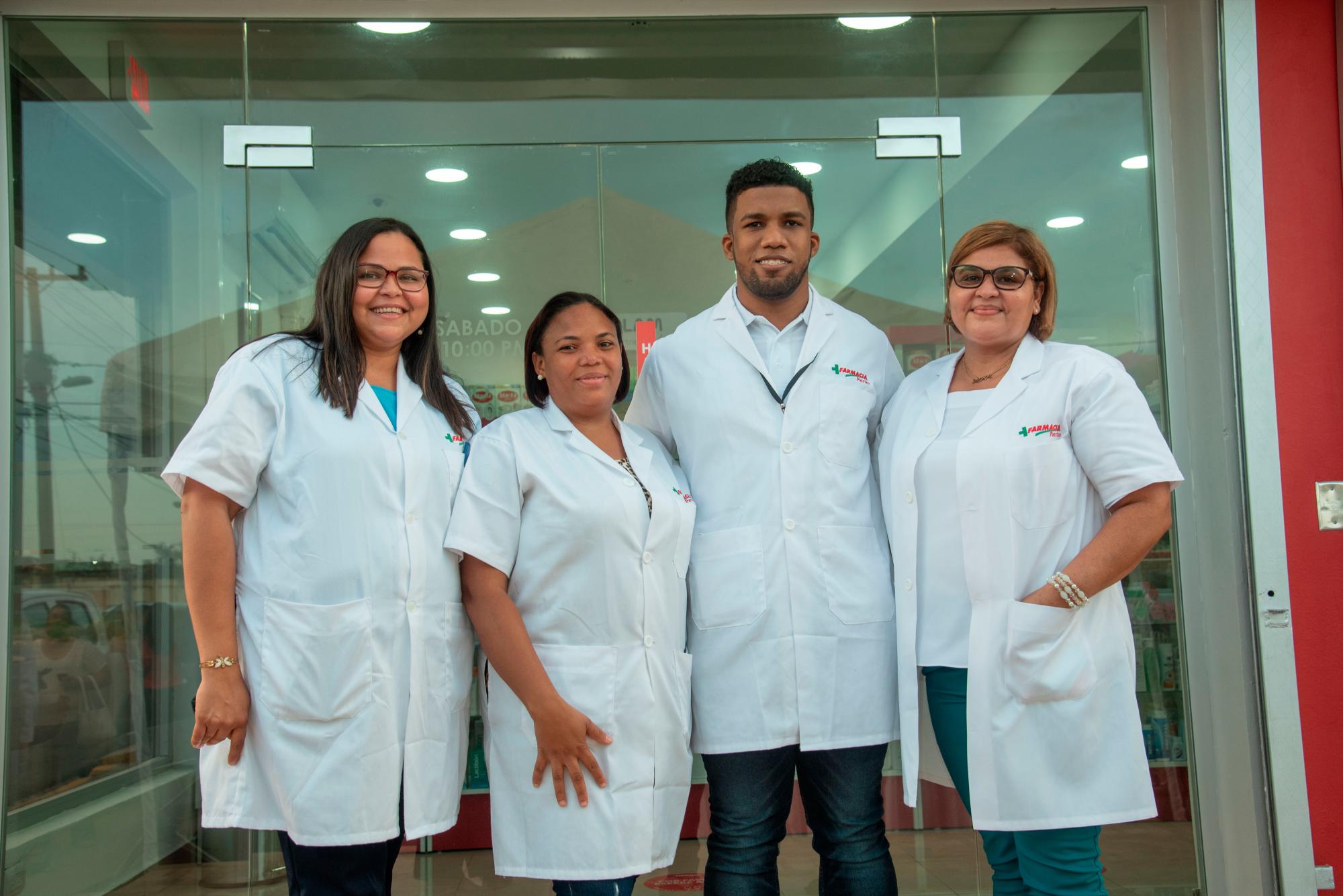 Nairoby Santos, Dionila de Jesús, José Acosta y María Frías