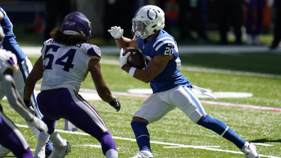 Novato Jonathan Taylor destaca, Colts vencen a Vikings