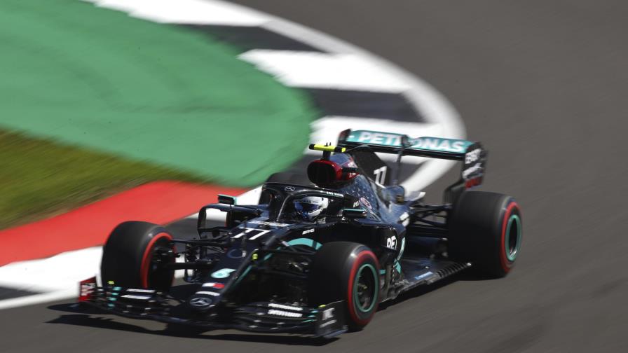F1: Bottas lidera 1ra sesión para GP 70 Aniversario