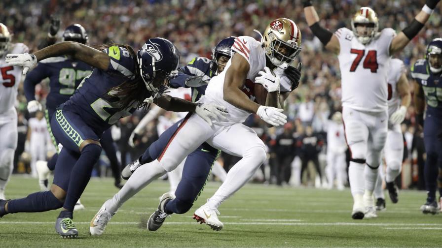 49ers vencen a Seahawks y son 1ros de la Nacional
