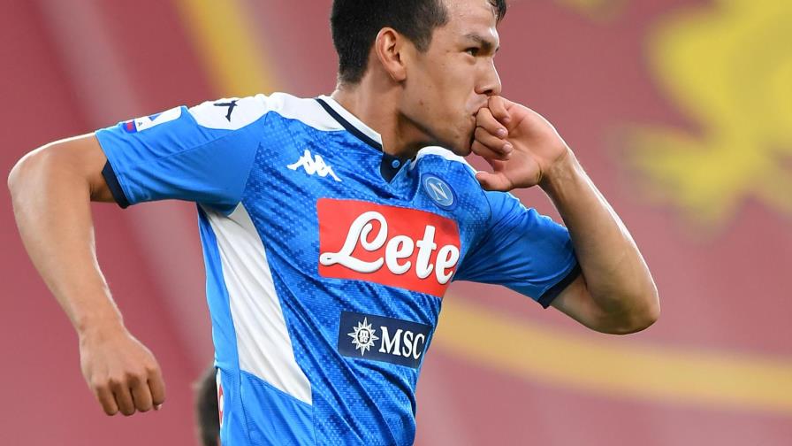 Lozano comienza a lucir con Napoli, que vence a Genoa