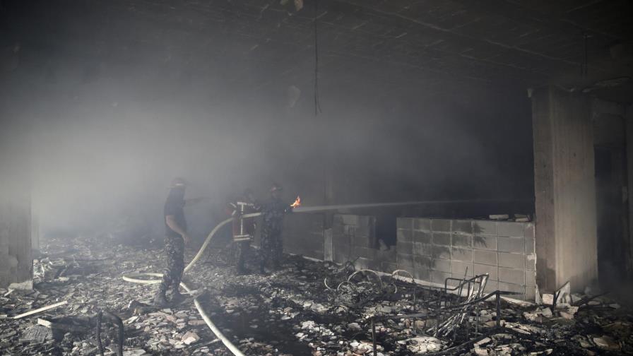 Incendios arden sin control en Líbano y Siria