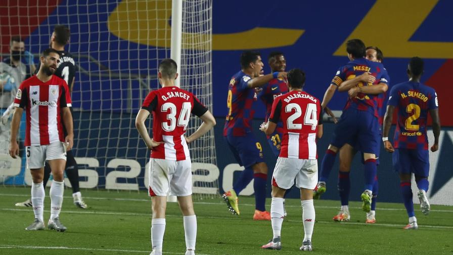 Rakitic consigue estresante triunfo de Barça ante Athletic Rakitic consigue estresante triunfo de Barça ante Athletic